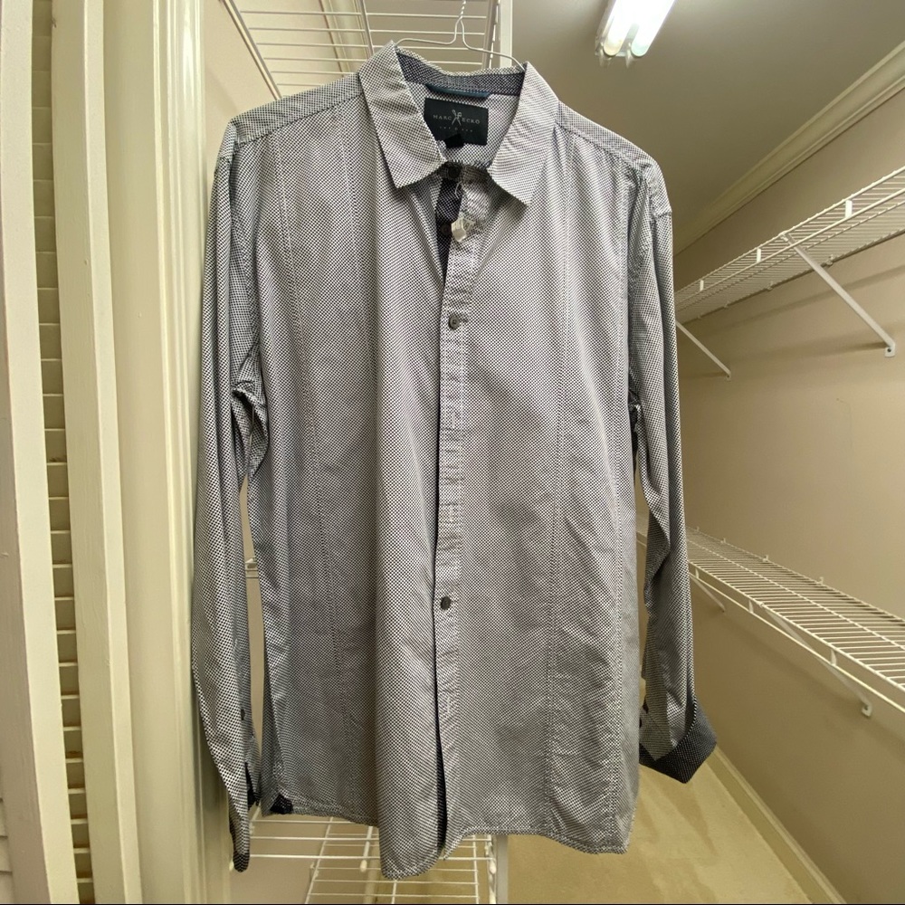 MARC ECKO CUT & SEW MENS BUTTON DOWN